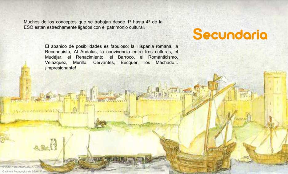 Actividades conocer Sevilla para secundaria